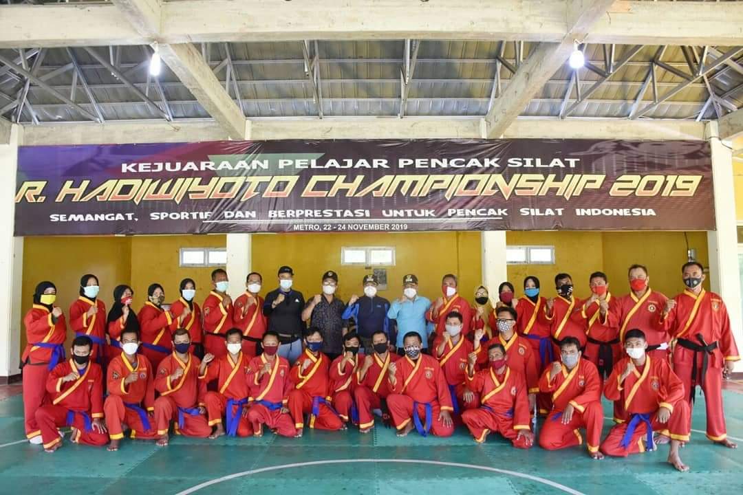 Walikota Dan Wakil Walikota Metro menyambangi Tapak Suci Putera Muhammadiyah Metro Pimwil XI Lampung