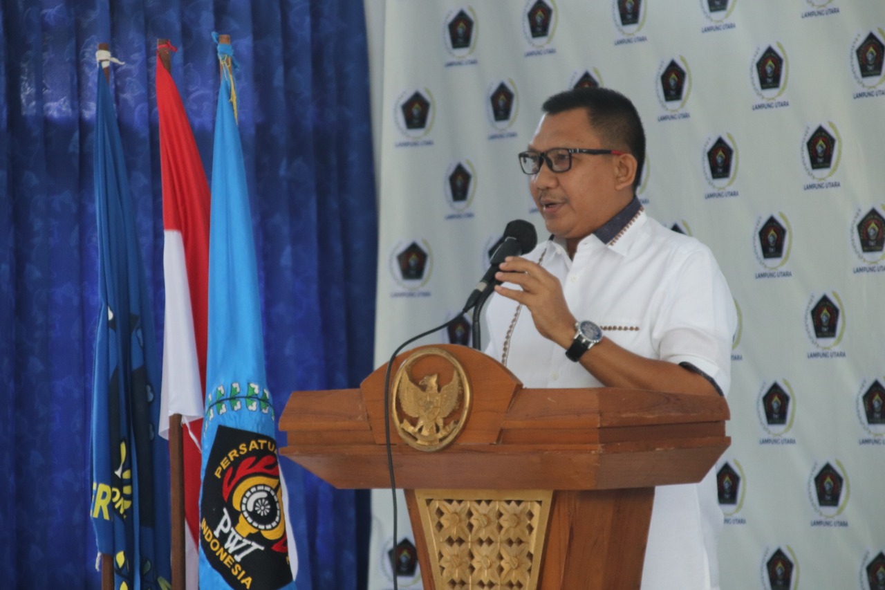 Ketua PWI Lampung "Kritik di Media Sosial Bukanlah Karya Jurnalistik"