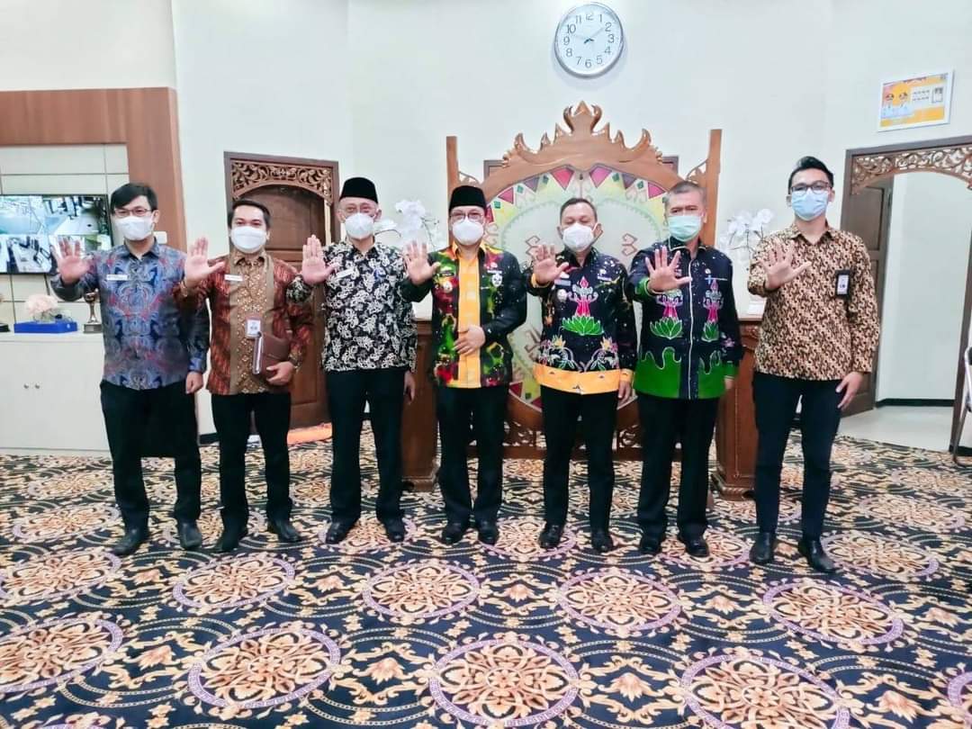 Pemerintah Kota Metro menerima kunjungan dari Perwakilan Ombudsman Provinsi Lampung