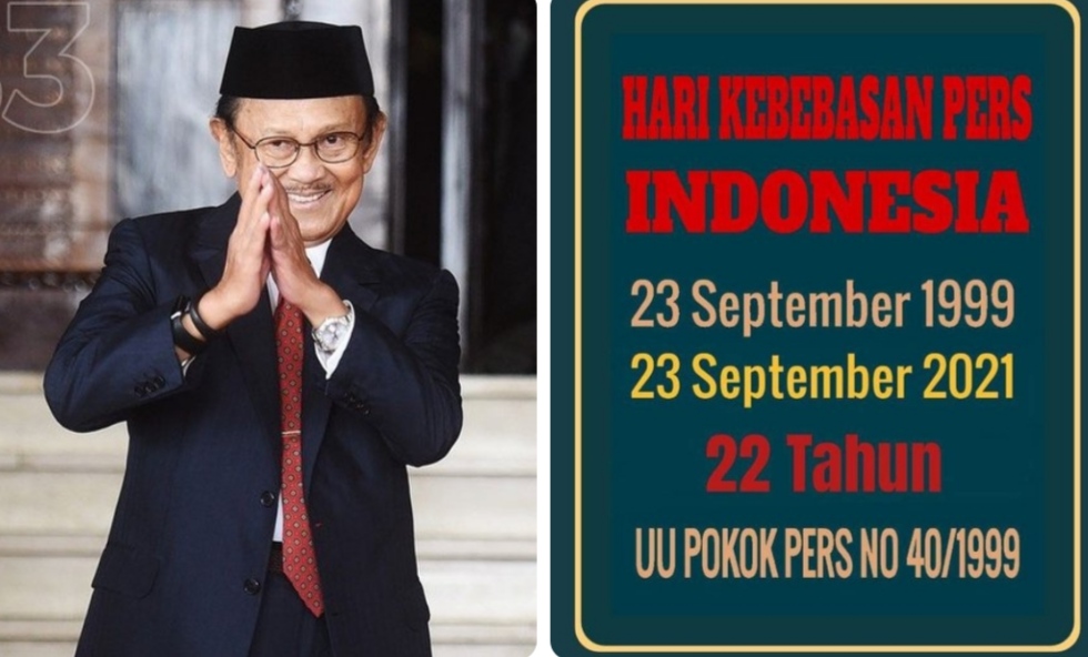 Tokoh BJ Habibie Sosok Pahlawan Kebebasan Pers Indonesia