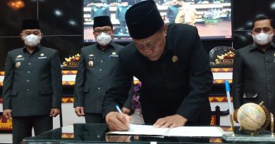 DPRD Metro Rapat Paripurna Tentang Raperda Tentang Perubahan APBD TA 2022
