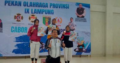 Cabor Kempo Kota Metro Sumbang 4 Medali Emas pada Porprov IX Lampung Tahun 2022