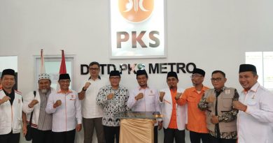 Walikota Metro Meresmikan Kantor Baru DPTD PKS Metro