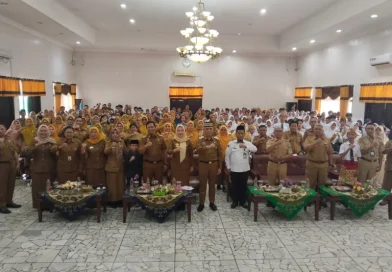 Ratusan Peserta Tingkat SD/MI Dan SMP/MTS se-Kota Metro Ikuti MTBI