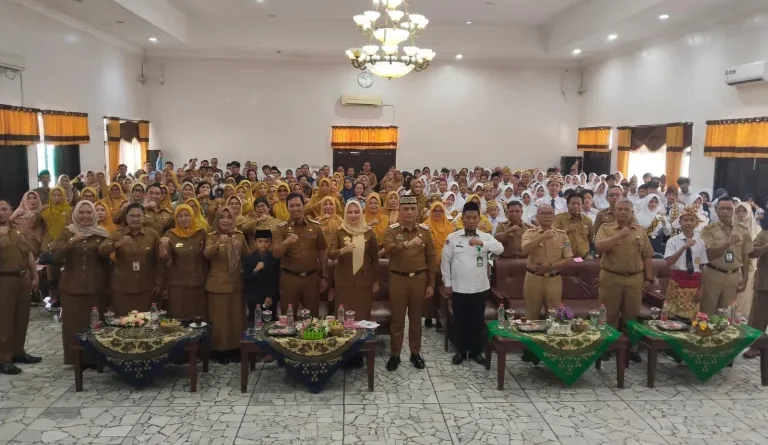 Ratusan Peserta Tingkat SD/MI Dan SMP/MTS se-Kota Metro Ikuti MTBI