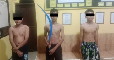 Polisi Amankan Tiga Pelajar Usai Terlibat Tawuran dan Bawa Sajam