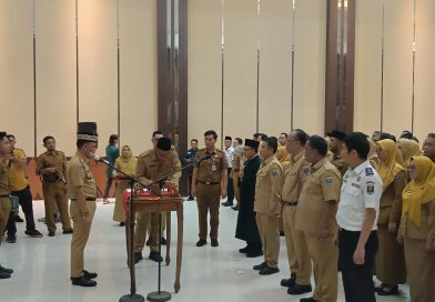 Perkuat Tata Kelola Pemerintahan, Wali Kota Metro Bambang Iman Santoso Lantik 100 Pejabat Strategis